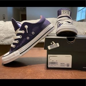 Purple Converse Chucks...size 6, only whole size